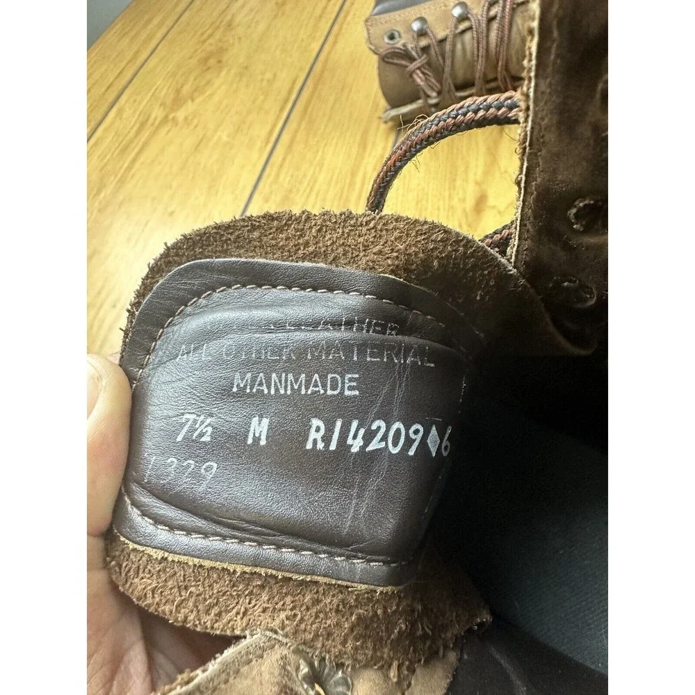 Matterhorn brown Leather  Boots Steel Toe Insulated 120+ Abrasion‎ 7.5 M